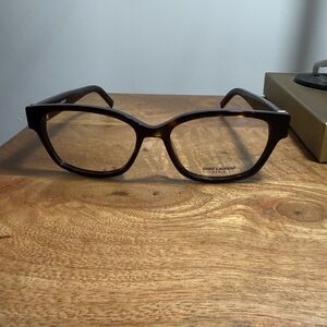 Saint Laurent Tortoise Shell Glasses